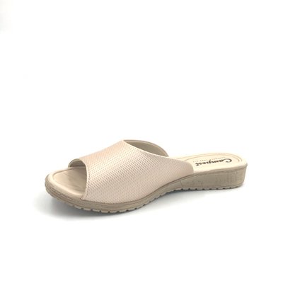 Tamanco Campesí Anabela Conforto Creme 6811