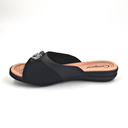 Tamanco Campesi Anabela Joanete Preto 8201