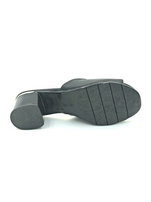 Tamanco Comfortflex Preto Salto Grosso 2052401