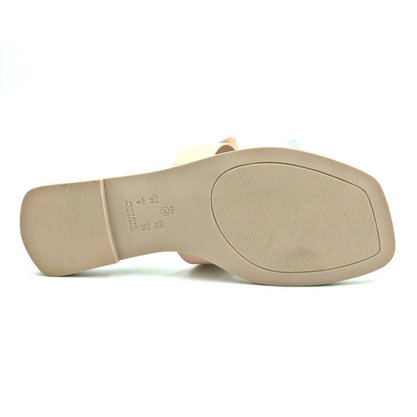 Tamanco Comfortflex Rasteira Slide Laço Gelo 2141403