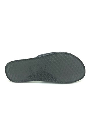 Tamanco Comfortflex Rasteira Slide Tecido Preto 2044401