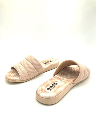 Tamanco Comfortflex Rasteira Slide Tecido Rosê 2044402