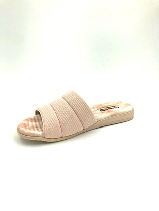 Tamanco Comfortflex Rasteira Slide Tecido Rosê 2044402