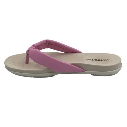 Tamanco Comfortflex Tiras Largas Rosa 2340402