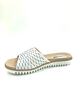 Tamanco Flats Comfortflex Branco 2045403
