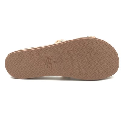 Tamanco Mississipi Papete com Strass Rosê Gold 761
