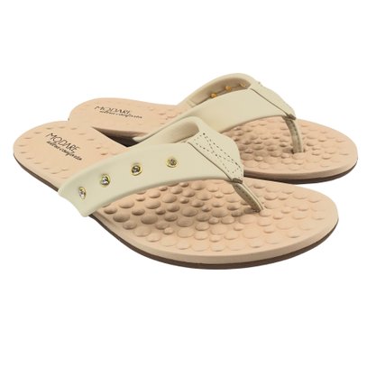 Tamanco Modare com Palmilha Massageadora Off White 7163118