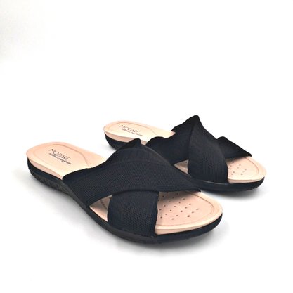Tamanco Modare Tecido Preto Ultra Conforto 7125230