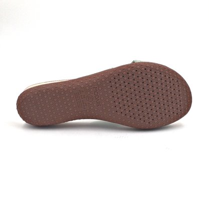 Tamanco Modare Tecido Verde Ultra Conforto 7125230