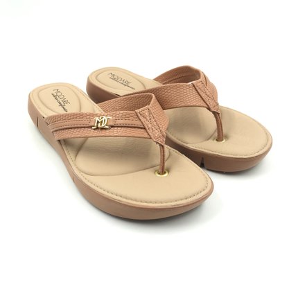 Tamanco Modare Ultra Conforto Anabela Nude 7199104