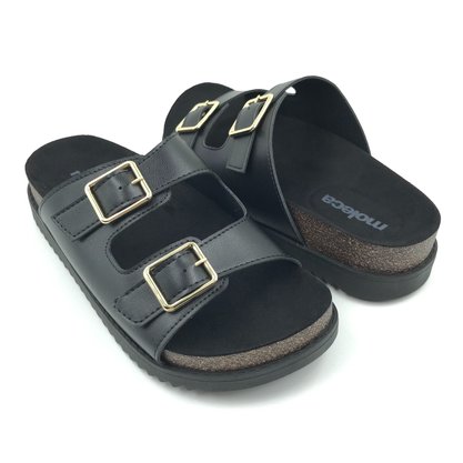 Tamanco Moleca Papete com Fivela Preto 5500105