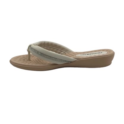Tamanco Piccadilly com Strass Off White 500345