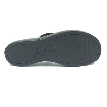 Tamanco Piccadilly Flatform com Strass Preto 459006