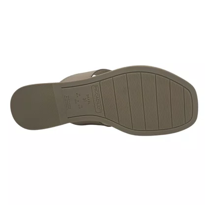 Tamanco Rasteira Conforto Piccadilly Nude 508067
