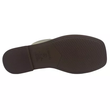 Tamanco Rasteira Enfeite Dourado Beira Rio Dourada 8506209