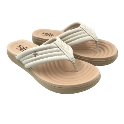 Tamanco Softli Anabela Off White 1000510024