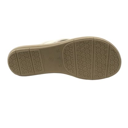 Tamanco Softli Anabela Off White 1000510024