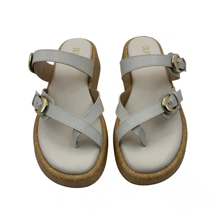 Tamanco Sua Cia Flat Form Off White 4cm 16754
