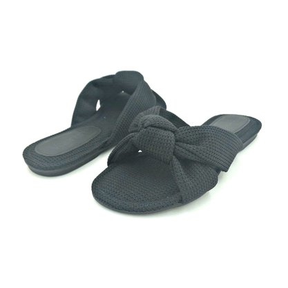 Tamanco Valentina Preto Tecido Tamanho 41 e 42 Conforto