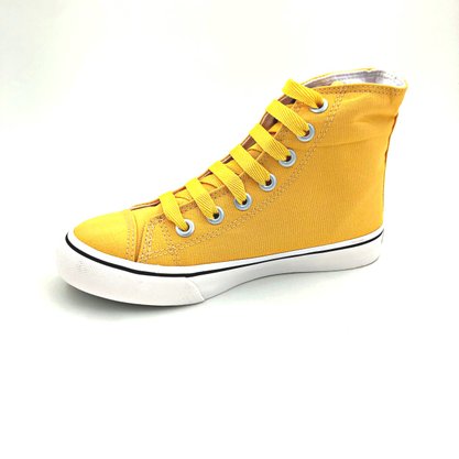 Tênis Abotinado Capricho Amarelo Canvas CP0655