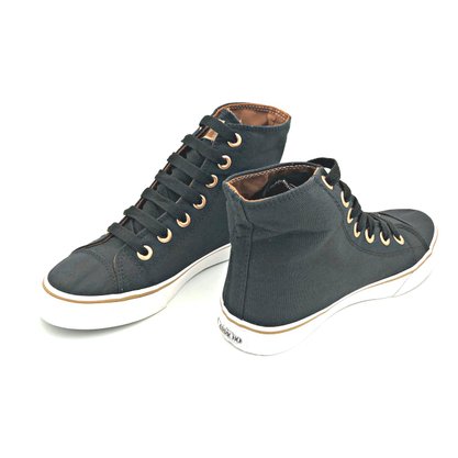 Tênis Abotinado Capricho Preto Canvas CP0655
