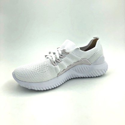 Tênis Actvitta Feminino Tecido Knit Branco 4802.108