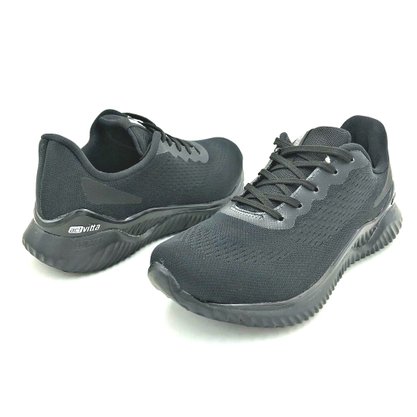 Tênis Actvitta Feminino Tecido Preto 4802.104
