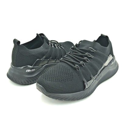 Tênis Actvitta Masculino Tecido Knit Preto 4901.107