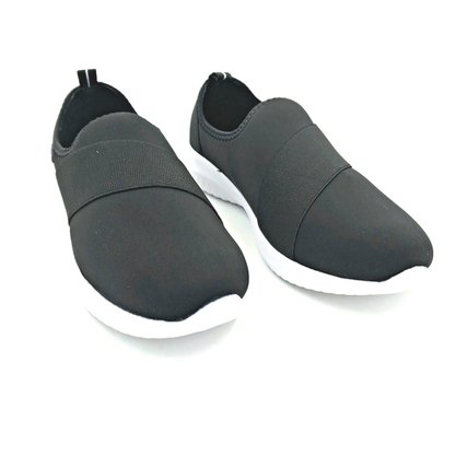 Tênis Actvitta Slipper Neoprene Preto/Branco 4806412