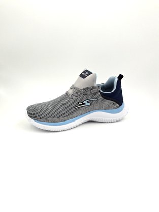 Tênis Adrun Feminino Cinza/Azul Fit