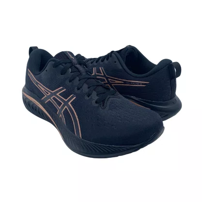 Tênis ASICS Feminino Esportivo Preto Gel-Excite 10