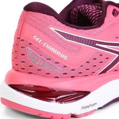 Tênis Asics Feminino Gel Cumulus 20 Pink
