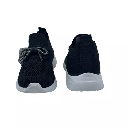 Tênis Baby Mini Sua Cia Knit Sola em EVA com Laço 782