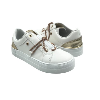 Tênis Bebecê Flat Form Calce Fácil Branco 2138272