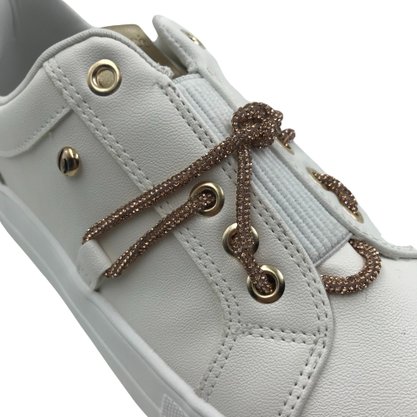 Tênis Bebecê Flat Form Calce Fácil Branco 2138272