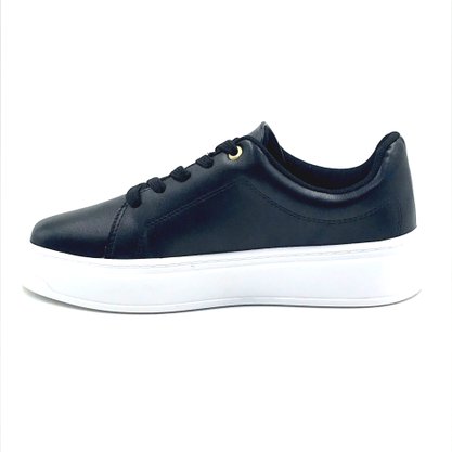 Tênis Beira Rio Casual Flatform Preto 4305102