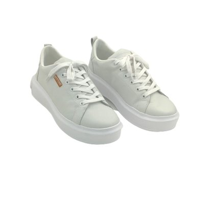 Tênis Bottero Flatform Couro Branco 327221