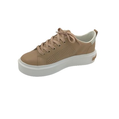 Tênis Bottero Flatform Couro Brown 327202