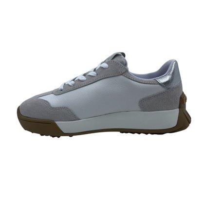 Tênis Bottero Sneakers Couro Camurça Bege 371502