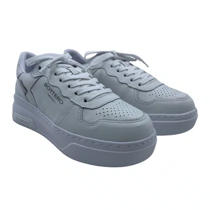 Tênis Bottero Sneakers Couro Flatform Branco 365103