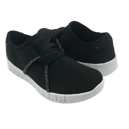 Tênis Campesí Neoprene com Brilho Preto 9844