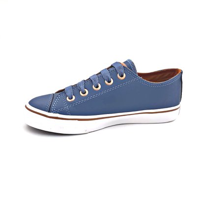 Tênis Capricho Feminino Azul Anil Like Class 0542