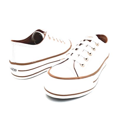 Tênis Capricho Feminino Flatform Branco Likes Class