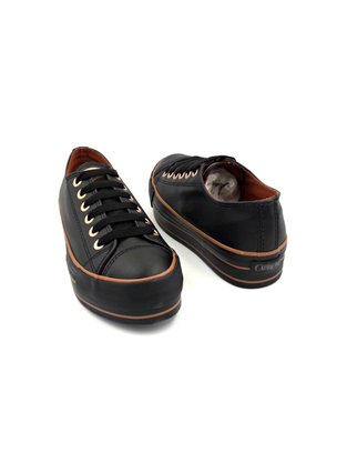 Tênis Capricho Feminino Flatform Preto Like Class