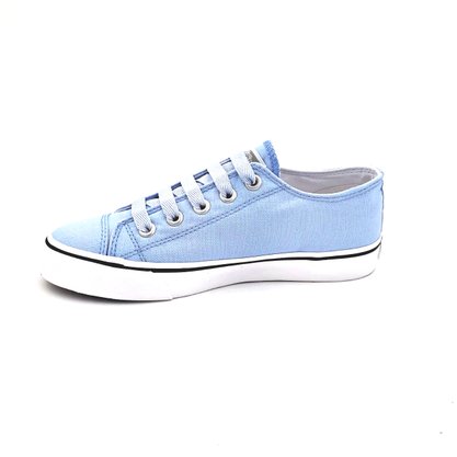 Tênis Capricho Feminino Lona Azul Like Canvas 0540