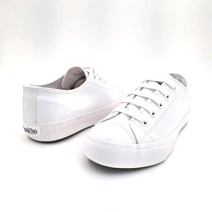 Tênis Capricho Feminino Monocolor Branco Like Class 0570