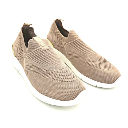 Tênis Casual Bebecê Knit Rosa 1334-399
