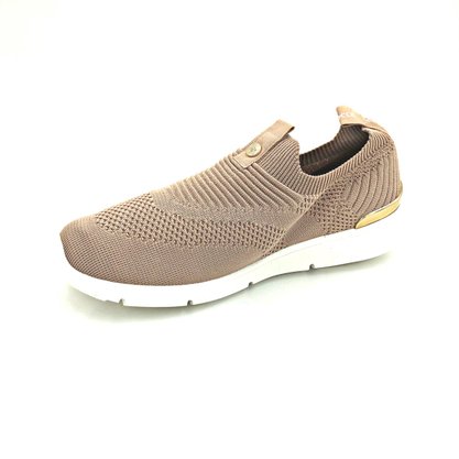 Tênis Casual Bebecê Knit Rosa 1334-399