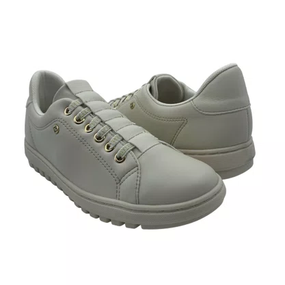 Tênis Casual Conforto Piccadilly Off White 937005