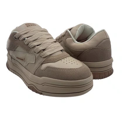 Tênis Casual Chilli Beans Feminino Bege 2594603
